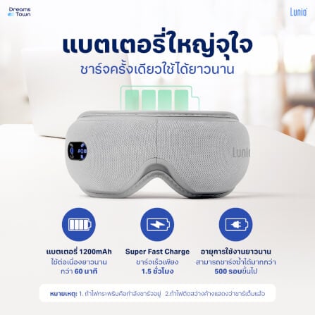 เครื่องนวดตา LUNIO SMART I-VISION EYE MASSAGER_6
